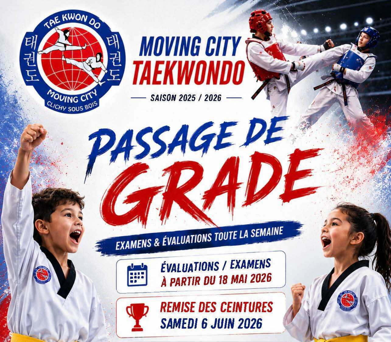 PASSAGE DE GRADES