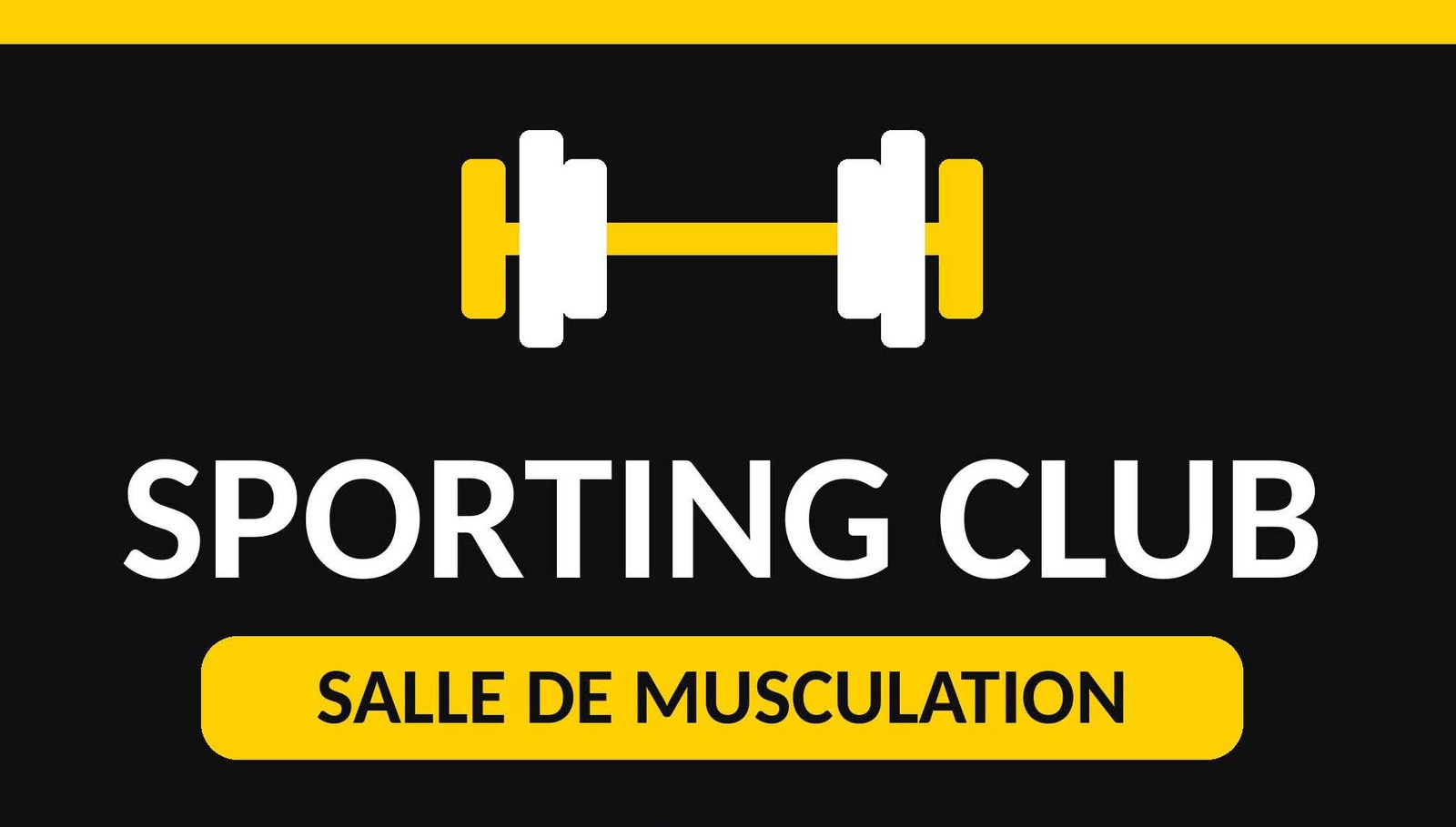 Information concernant le club de musculation